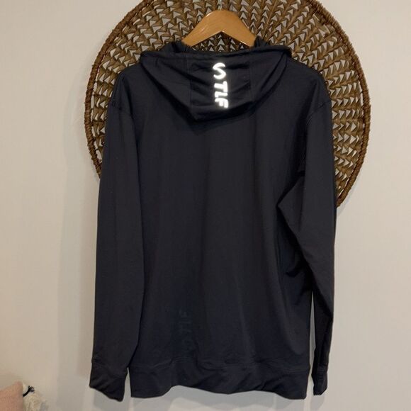 TLF apparel vital infi-dry zip up hoodie turbulence gray size large NWT - Picture 5 of 5